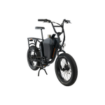 Side front view of a RadRunner Center Console installed on a RadRunner