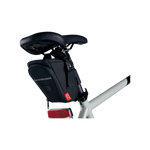 Saddle Bag with Rad Power Bikes logo on it