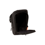 Saddle Bag zipper pocket open