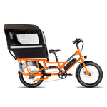 Side view of the Conestoga installed on an orange RadWagon