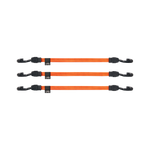 Set of 3 ebike basket cargo straps