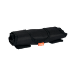 Close-up image of the Roadside Repair Tool Kit rolled up. 