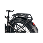 black ebike rear rack on a RadRover 6 Plus