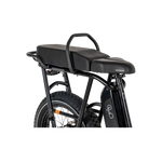 Close-up of RadRunner Passenger Bars and the Black Passenger Package.