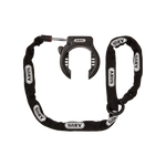 RadCity Wheel Lock by ABUS shown with optional ABUS Adaptor Chain